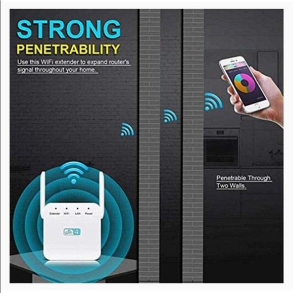 WiFi Extender Internet Range Router Dual Band - Picture 4 of 9